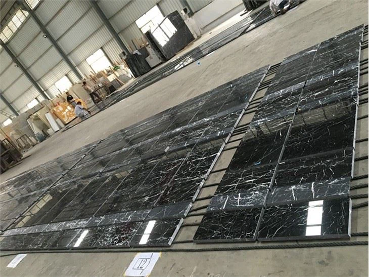 Black Marquina marble tile (3)