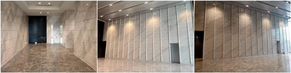 Guangxi white marble wall project Guangxi white marble wall project